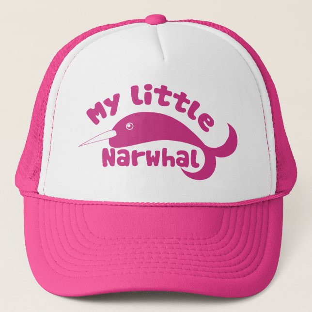 My little Narwhal Trucker Hat (Front)