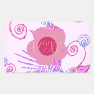 My Little Princess: Baby Pink Vector Inspirational Sticker