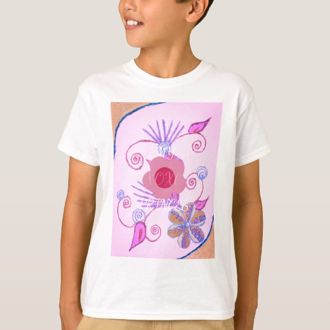 My Little Princess: Baby Pink Vector Inspirational T-Shirt (Front)