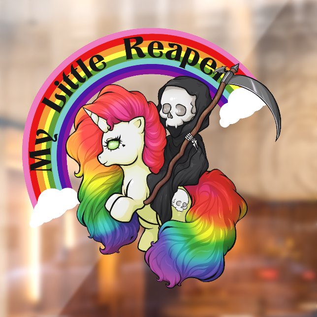 My Little Reaper Window Cling (Sheet 2)