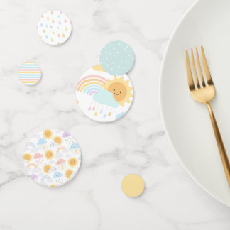 My Little Sunshine Rainbows & Clouds Confetti