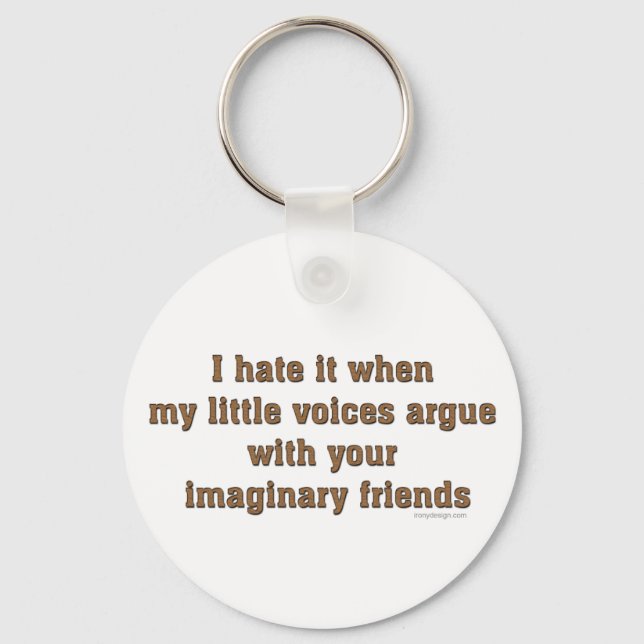 My Little Voices Keychain (Front)