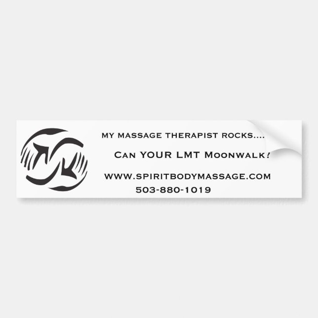 My LMT rocks! Bumper Sticker (Front)
