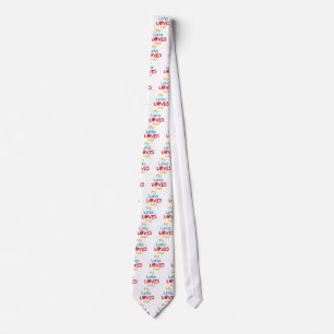 My Lola Loves Me T-shirts and Gifts Tie