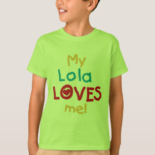 My Lola Loves Me T-shirts et cadeaux