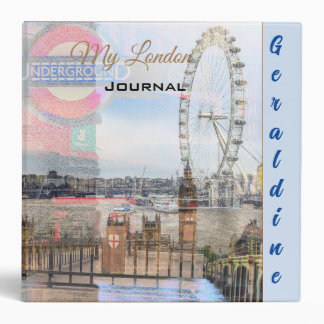 "My London Journal" Binder