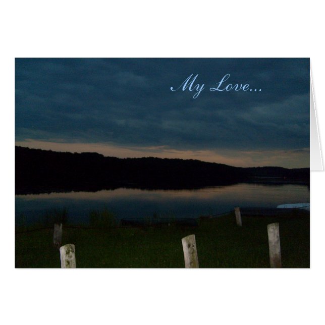 My Love... Card (Front Horizontal)