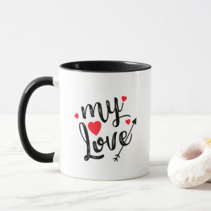 my love custom photo mug