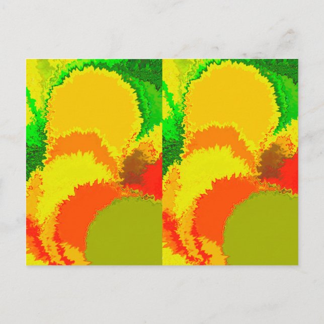 My love for my cat invitation postcard (Back)