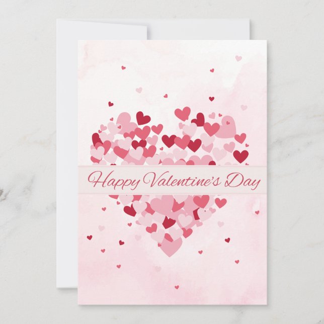 My love for you is HUGE-Valentine’s Day  Holiday Card (Front)