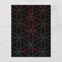 my love for you is sacred geometry