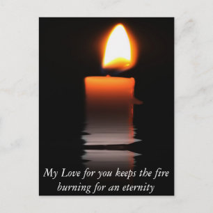 My Love for you Postcard