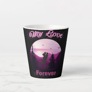 my love forever latte mug
