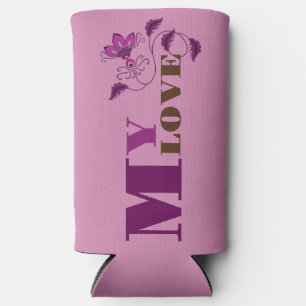 MY LOVE GIFT FOR GIRLFRIEND, WIFE, HUSBAND SELTZER CAN COOLER