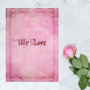 My Love Greeting Card