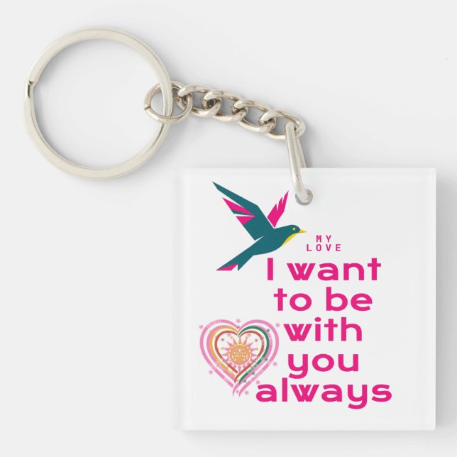 My love keychain (Front)