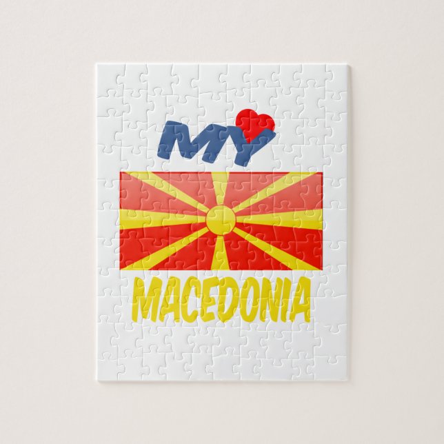 My love Macedonia. Jigsaw Puzzle (Vertical)