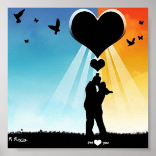 My Love, Mom Amour (Muak For You) l'huile Poster