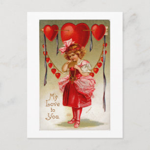 My Love To You Holiday Postcard