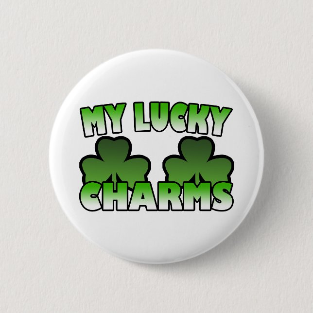 My Lucky Charms Button (Front)