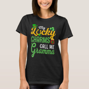 My Lucky Charms Call Me Gramma St Patricks Day Mom T-Shirt