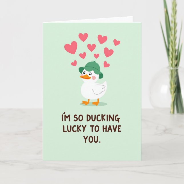 My Lucky Duck Card (Front)