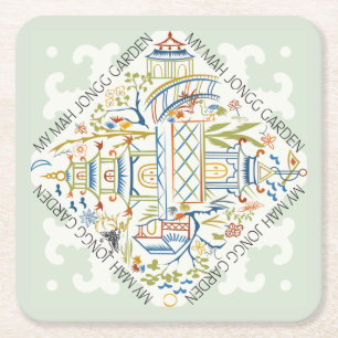 My Mah Jongg Garden Coasters