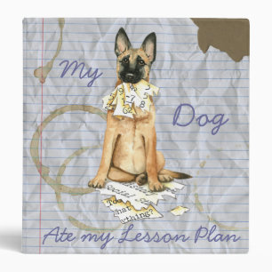 My Malinois Ate My Lesson Plan Binder