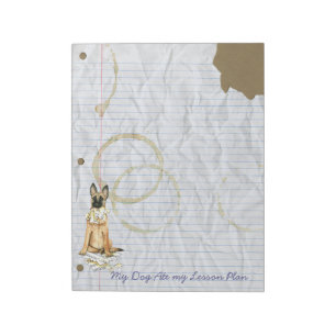 My Malinois Ate My Lesson Plan Notepad