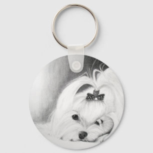My Maltee Keychain