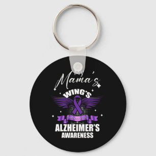 My Mama Wings Cover My Heart Angel Heaven Heimerhe Keychain