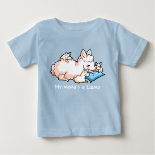 My Mama's a Llama Baby T-Shirt