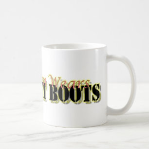My man wears combat boots coffee mug