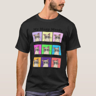 My Many Moods  Cat T-Shirt