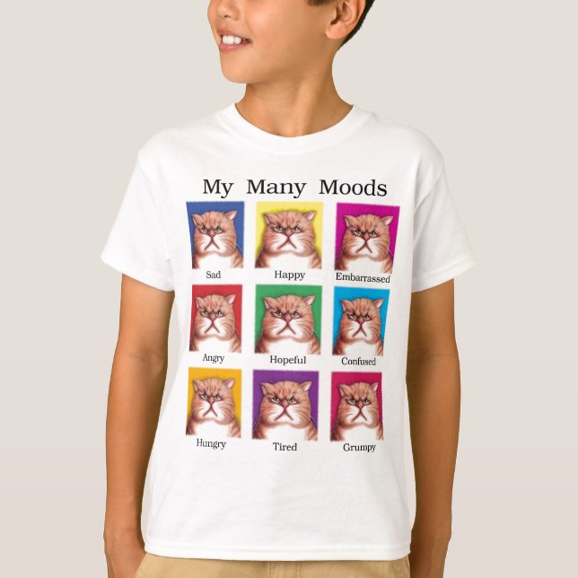My Many Moods T-Shirt (Front)