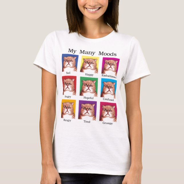 My Many Moods T-Shirt (Front)