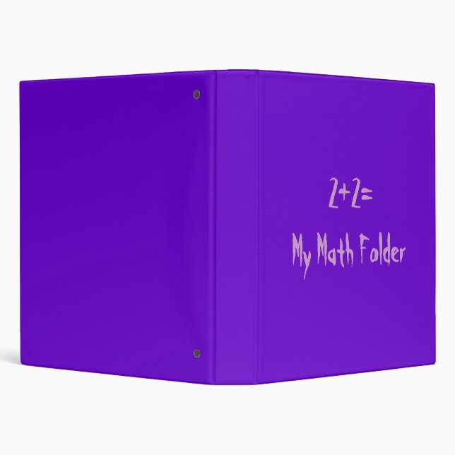 My math folder binder (Background)