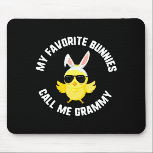 My Me Easter Favorite Bunnies Call Grammy Mouse Pad