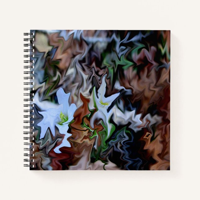 My Melting  world..... Notebook (Front)