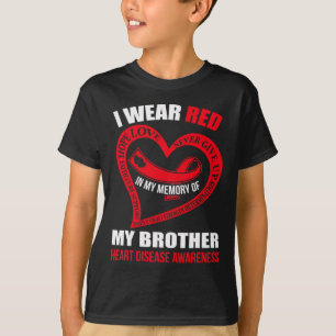 My Memory Of My Brother Heart Disease Awareness T-Shirt