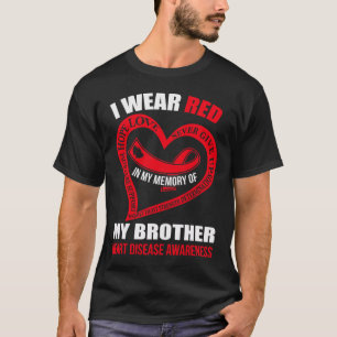 My Memory Of My Brother Heart Disease Awareness  T-Shirt