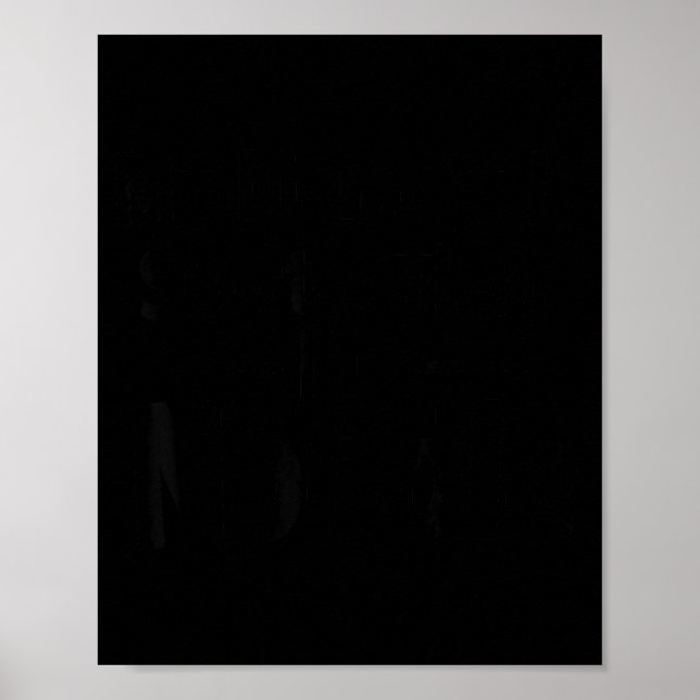 My Memory Shorter Than Noodle Saying Poster (Front)