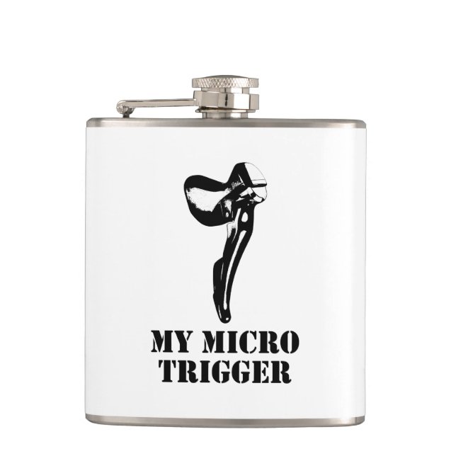 My Micro Trigger Hip Flask (Front)