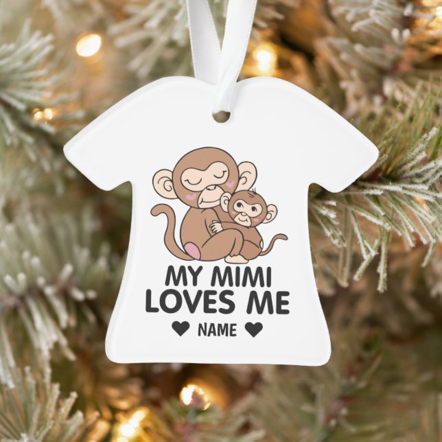 My Mimi Loves Me Ornament (Tree)