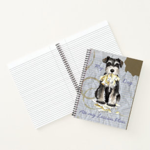 My Mini Schnauzer Ate my Lesson Plan Notebook