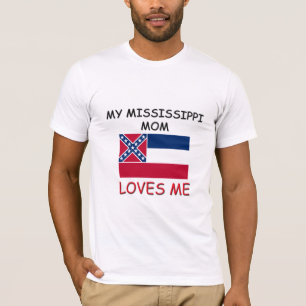 My Mississippi Mom Loves Me T-Shirt
