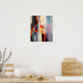My Modern Abstract Figure Painting Poster (Kitchen)