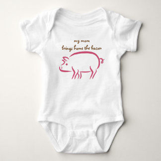 My Mom Brings Home the Bacon: Working Moms Baby Bodysuit