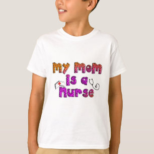 "My Mom is a Nurse" Dog & Kids T-Shirts