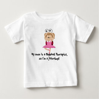 My mom is a physical therapist jitterbug t-shirt
